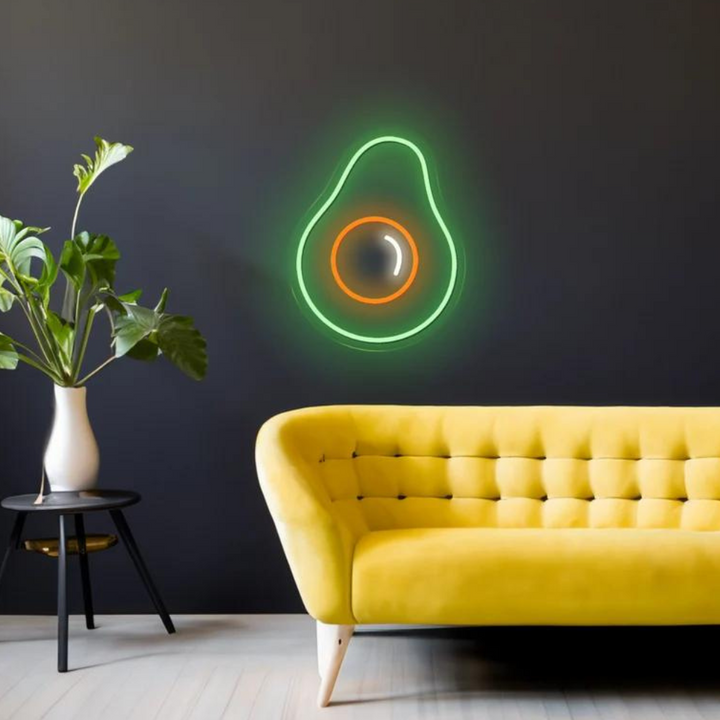 Avocado Neon Sign | Papa's Neon | Order Now 