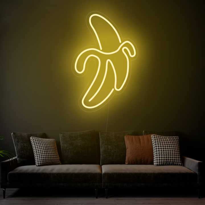 Banana Neon Sign | Yellow | Papa's Neon 