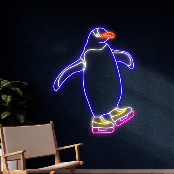 Penguin With Skates